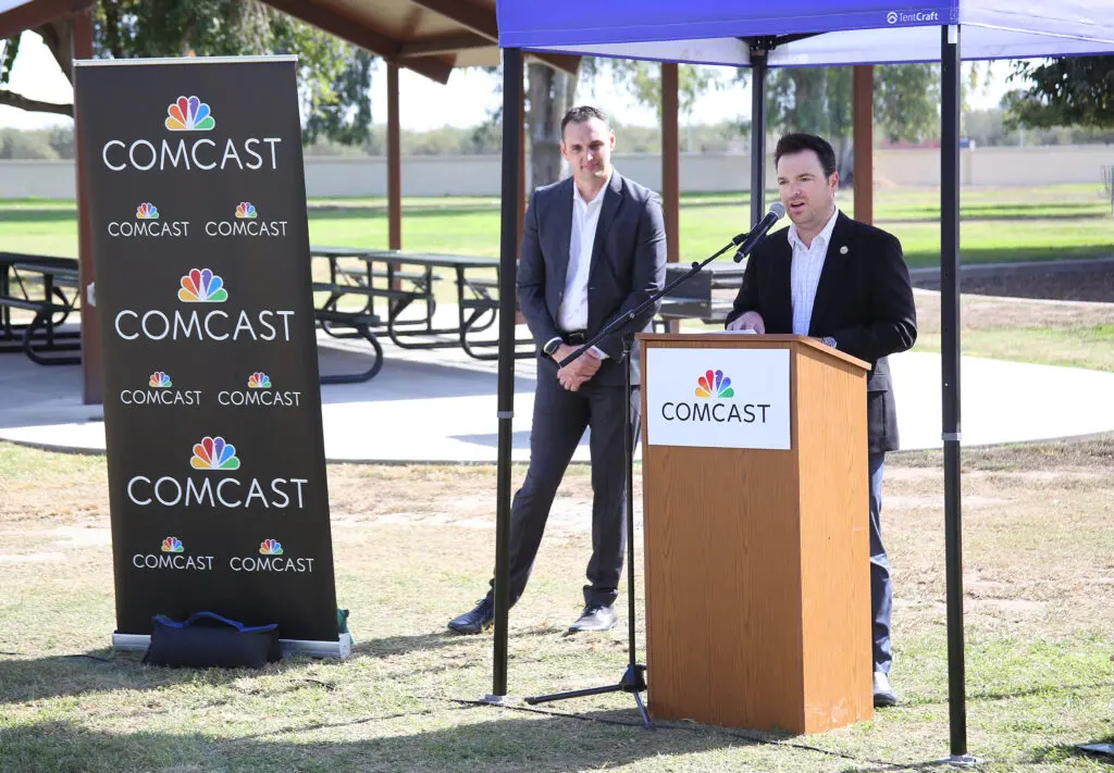 Comcast hosted a groundbreaking ceremony in Pixley, Calif. on November 6, 2024 to celebrate its network expansion into Tulare County.