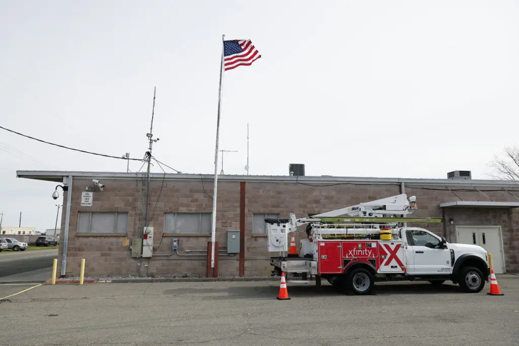 Comcast Operation Old Glory at Vacaville Fire District Station 65 in Elmira, Calif. on March 20, 2025.