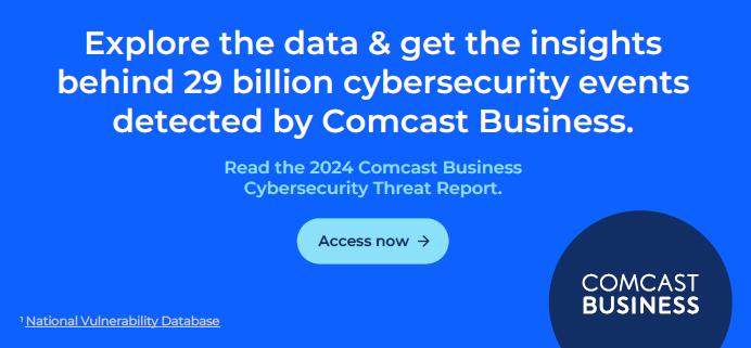 Comcast Business Cyber Security Infographic 2024