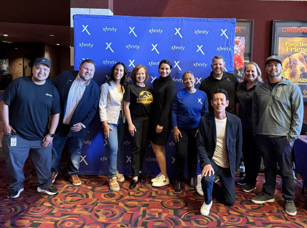 San Bruno, California families attend Jurassic World Rebirth Screening Hosted by Comcast Xfinity