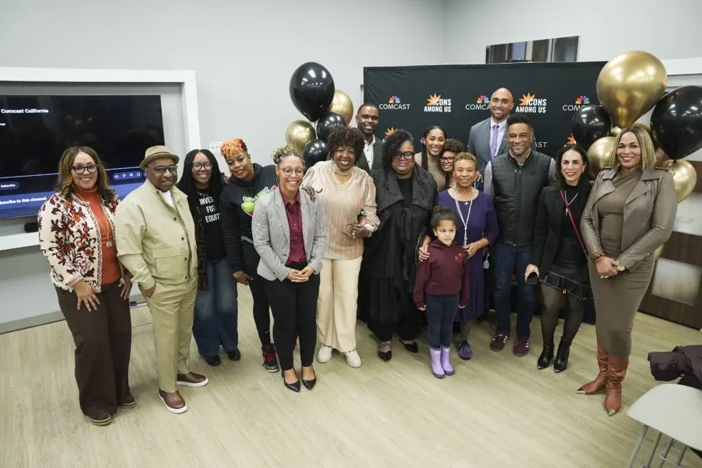 A large group of attendees at the 2026 Icons Among Us community celebration.