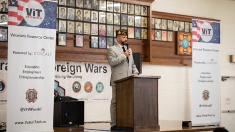 VetsinTech man speaking
