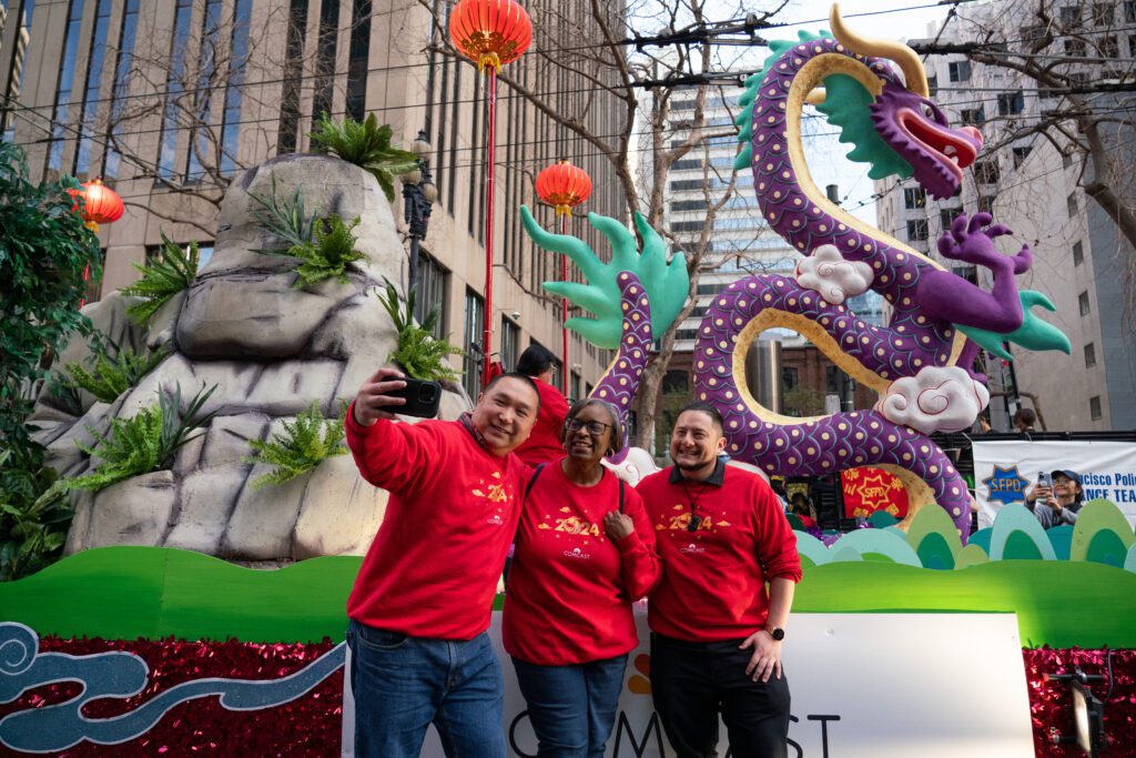 Comcast Rings in the Year of the Dragon with the San Francisco Chinese New Year Parade