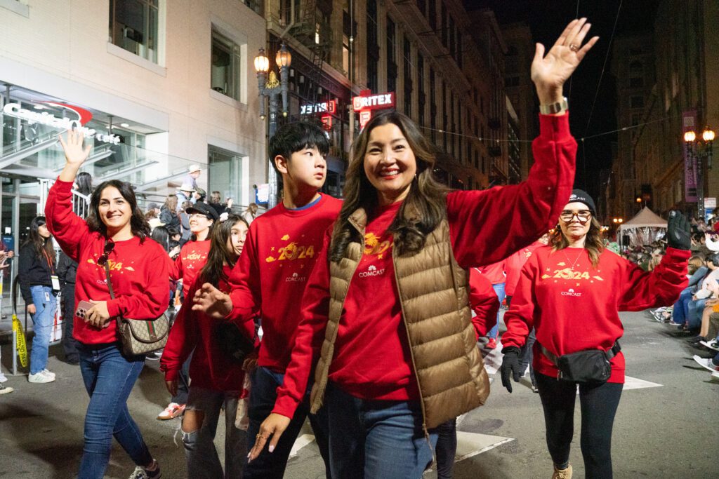 Comcast Rings in the Year of the Dragon with the San Francisco Chinese New Year Parade