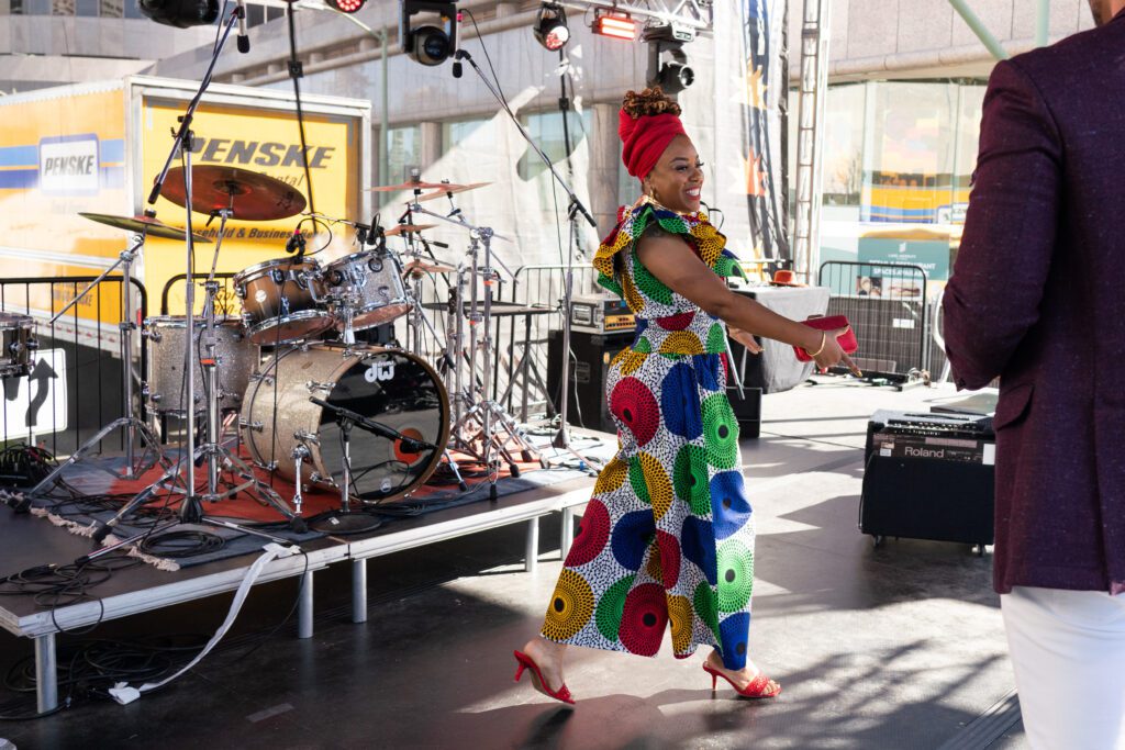 Jameelah Hanif, Comcast and Black Joy Parade Icons Among Us 2024 in Oakland, CA