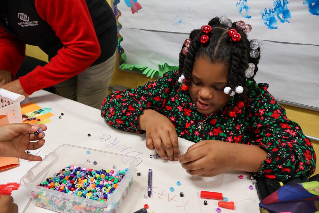 Comcast California team volunteers at a Black History Month event for the San Francisco Boys & Girls Club