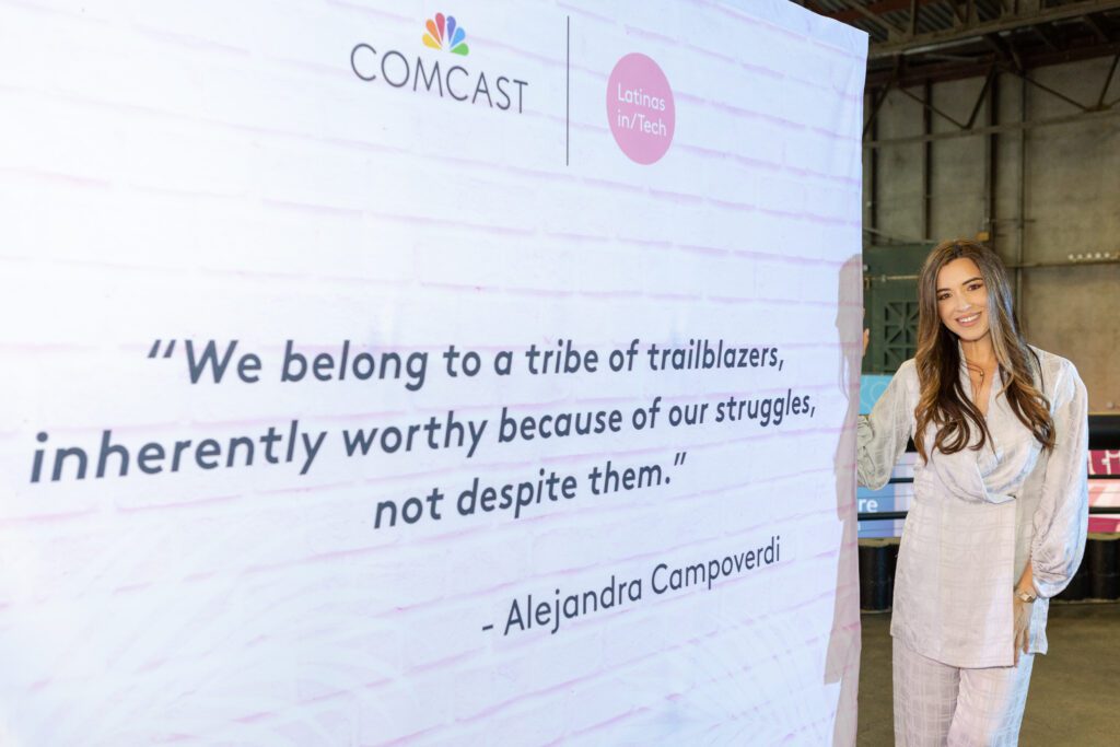 Comcast Hosts Inspiring Gathering of Latinas with Alejandra Campoverdi on the Eve of Latinas in Tech Summit 2024