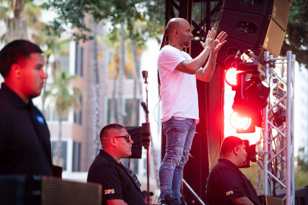 Comcast Brings American Sign Language interpreting services to "Music in the Park" for El Tri Concert on Saturday, June 21, 2024 in San Jose, Calif. (Don Feria/Comcast)