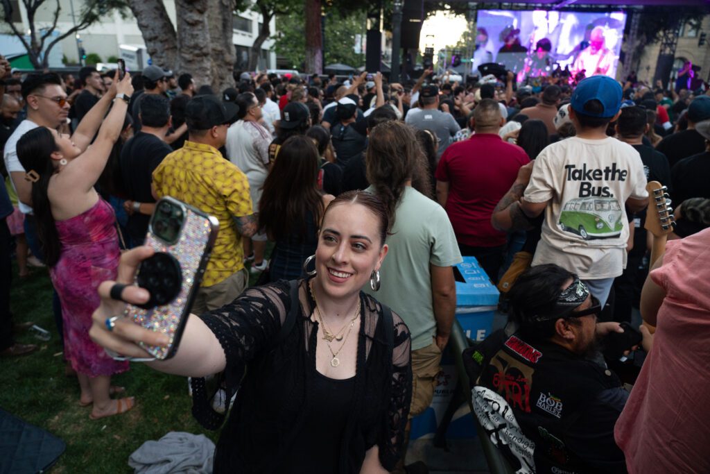 Comcast Brings American Sign Language interpreting services to "Music in the Park" for El Tri Concert on Saturday, June 22, 2024 in San Jose, Calif. (Don Feria/Comcast)