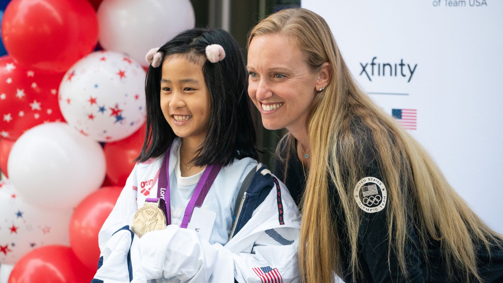 Olympics Watch Party with Dana Vollmer at Dublin Xfinity Store - Comcast California