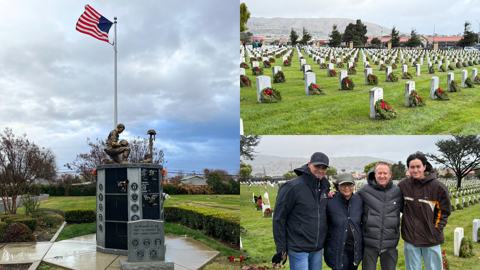 Wreaths Across America, Comcast California