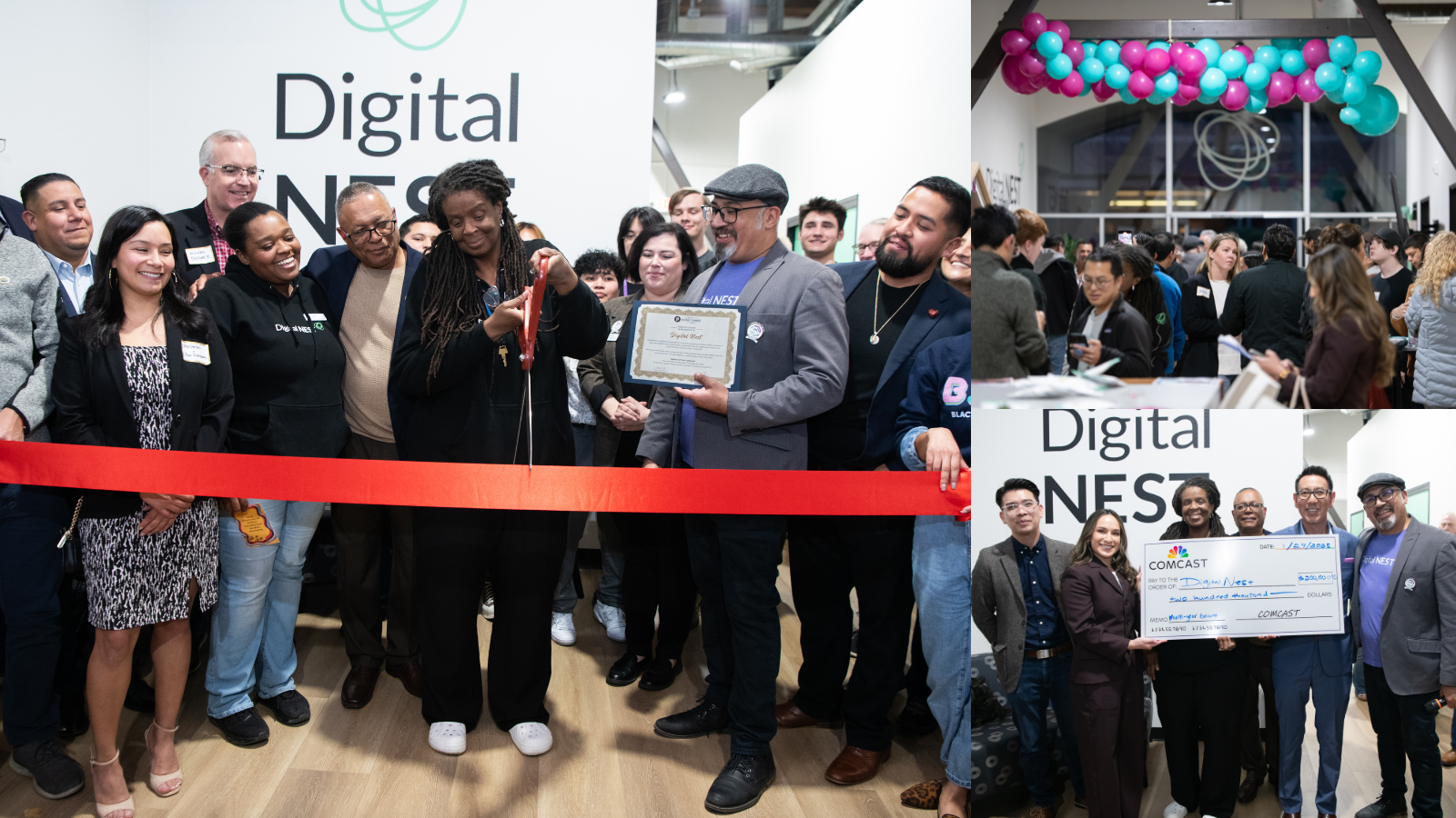 Digital NEST celebrates grand opening of new center in Stockton, California