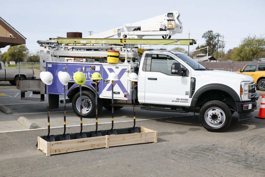 Comcast hosts groundbreaking ceremony for network expansion in Elmira, Calif. on March 20, 2025.
