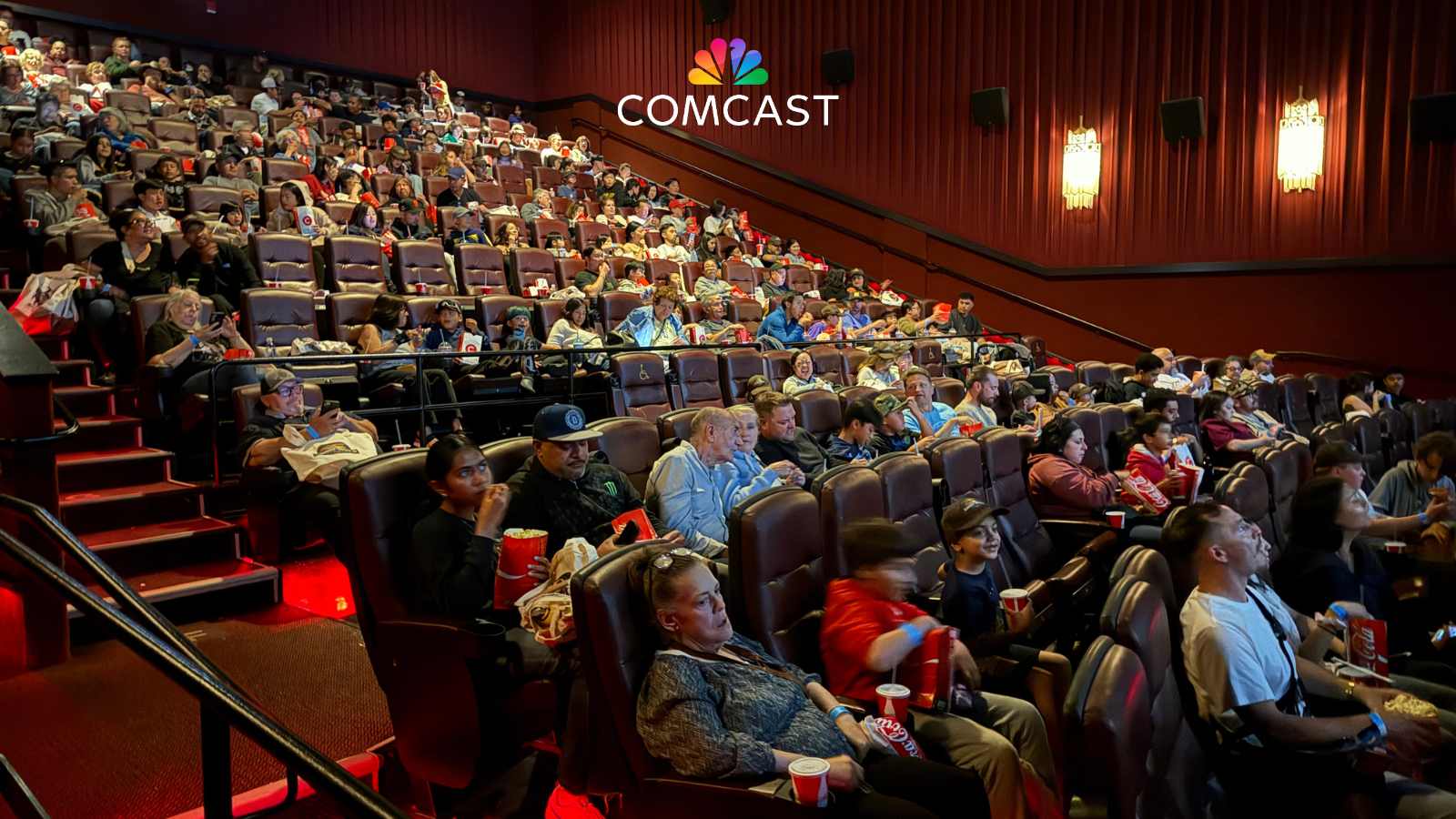 San Bruno, California families attend Jurassic World Rebirth Screening Hosted by Comcast Xfinity