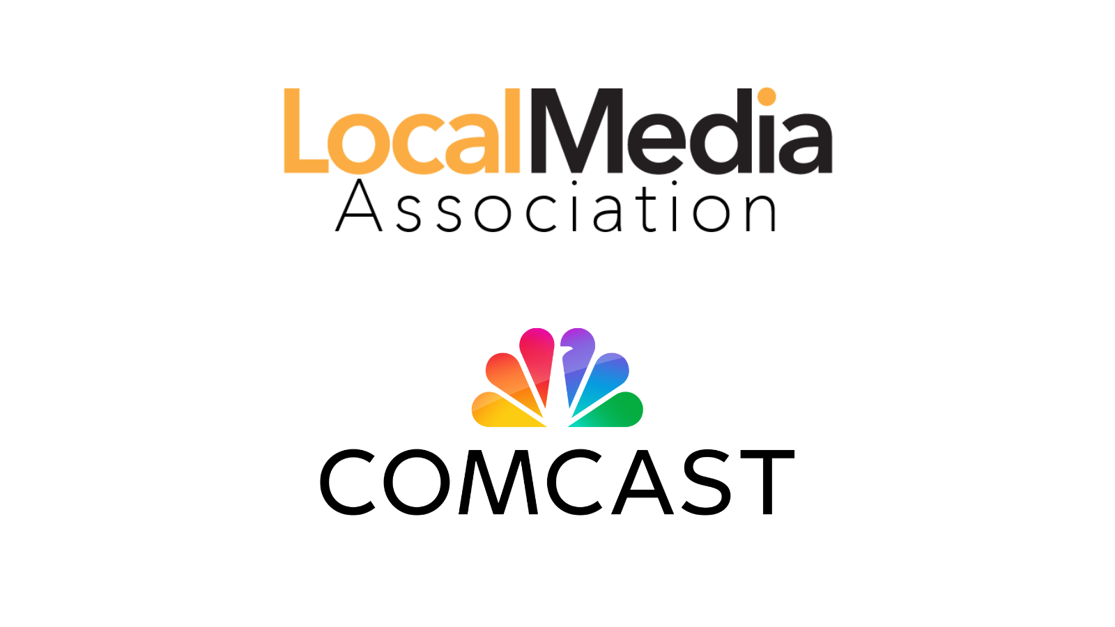 Local Media Association and Comcast logos