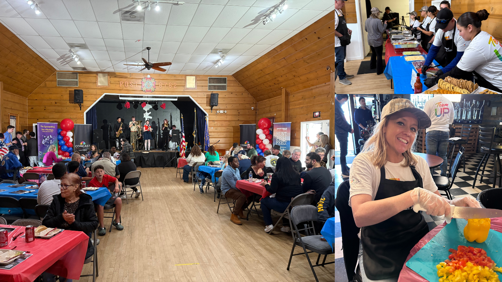 Comcast and the Sportsman Channel Bring Hunt.Fish.Feed. for the First Time to West Sacramento on Veterans Day