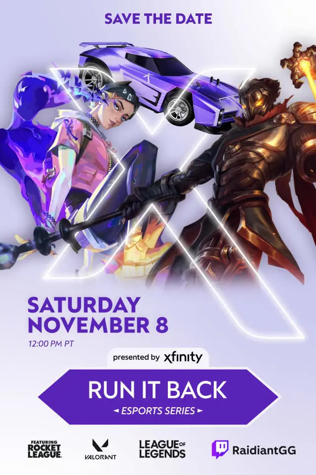 Xfinity’s Run It Back Esports Tournament Returns for a Fourth Year